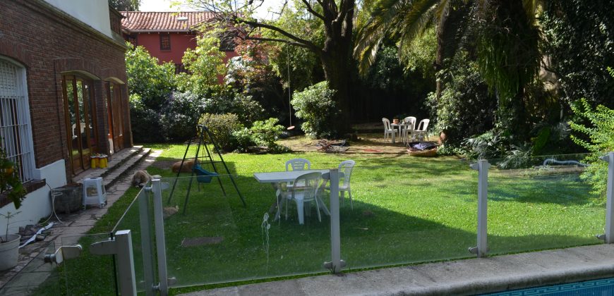 GRAN CHALET CLÁSICO EN MARTÍNEZ